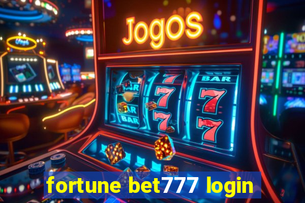 fortune bet777 login