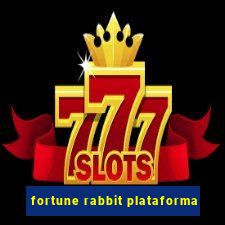 fortune rabbit plataforma