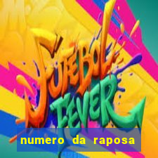 numero da raposa jogo do bicho