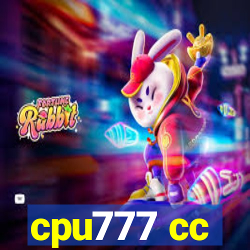 cpu777 cc