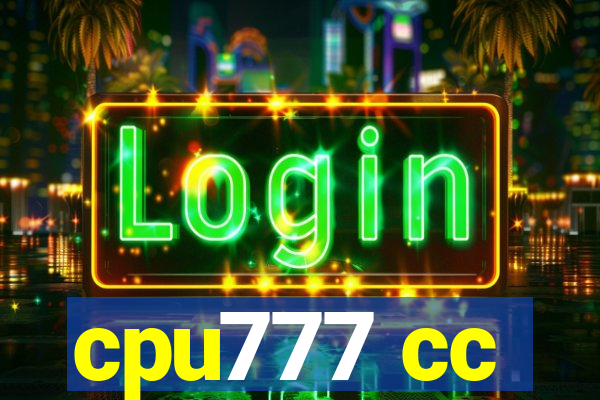 cpu777 cc