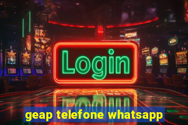 geap telefone whatsapp