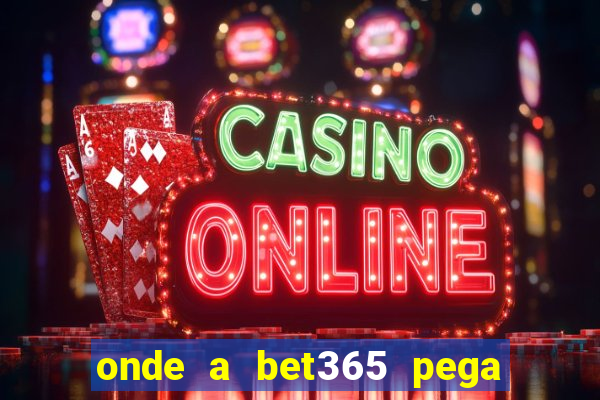 onde a bet365 pega as estatisticas