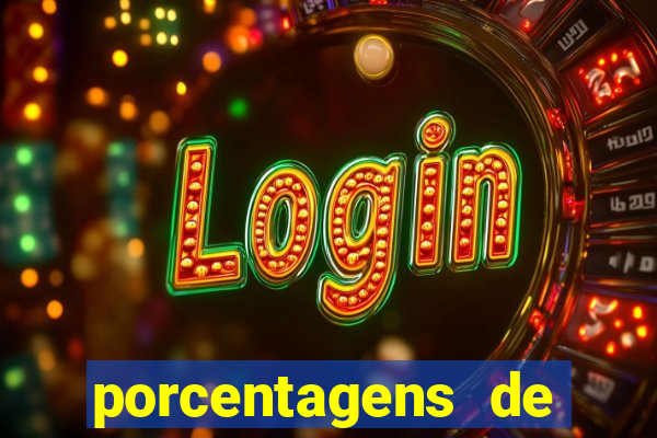 porcentagens de jogos pagantes