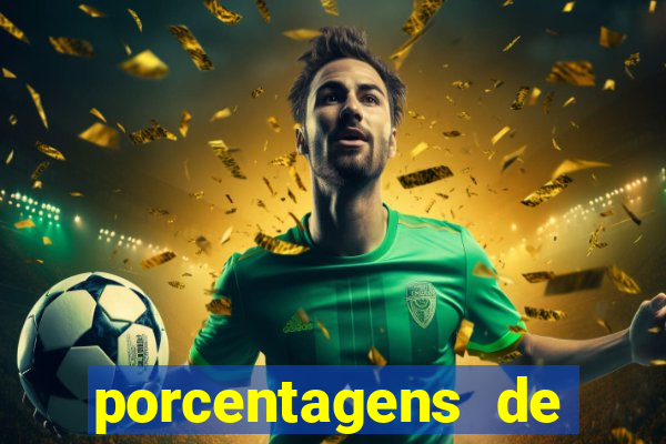 porcentagens de jogos pagantes