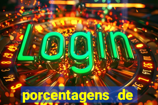 porcentagens de jogos pagantes