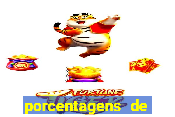 porcentagens de jogos pagantes