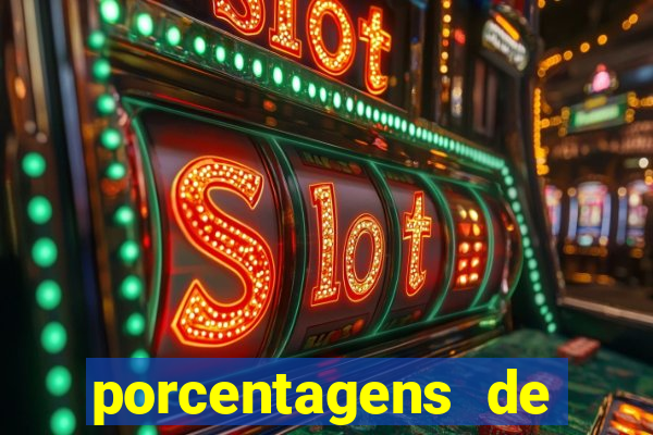 porcentagens de jogos pagantes