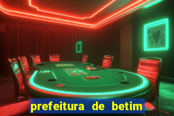 prefeitura de betim contracheque online