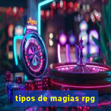 tipos de magias rpg