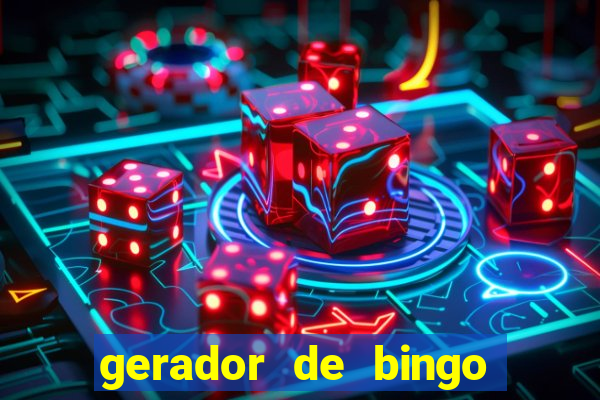 gerador de bingo de palavras