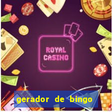 gerador de bingo de palavras