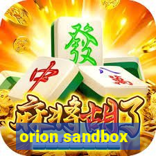 orion sandbox