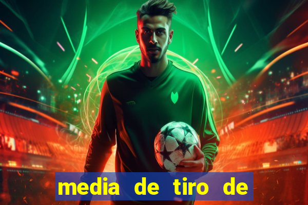 media de tiro de meta por jogo