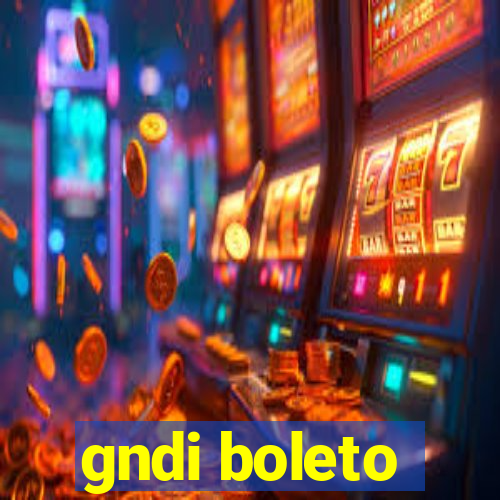 gndi boleto