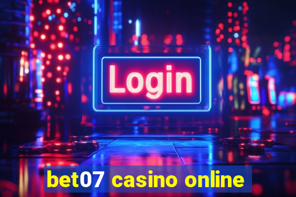 bet07 casino online