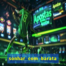 sonhar com barata no jogo do bicho