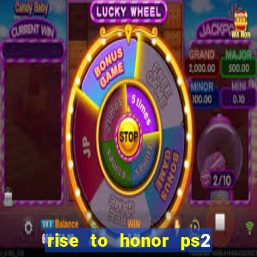 rise to honor ps2 iso pt br