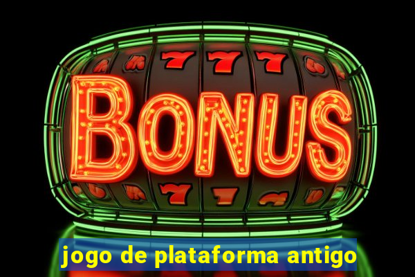 jogo de plataforma antigo