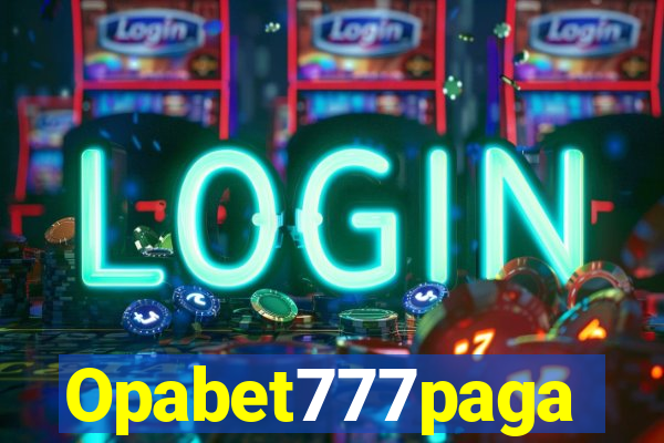 Opabet777paga