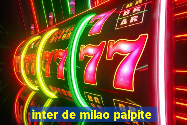 inter de milao palpite