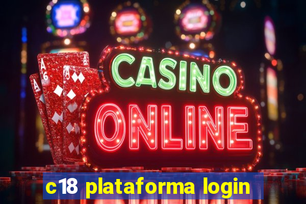 c18 plataforma login