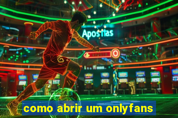 como abrir um onlyfans