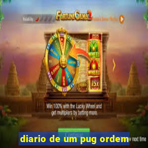 diario de um pug ordem