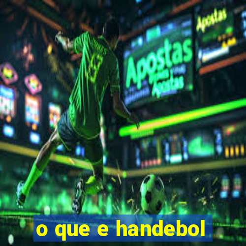 o que e handebol