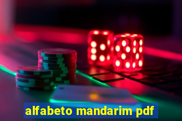 alfabeto mandarim pdf