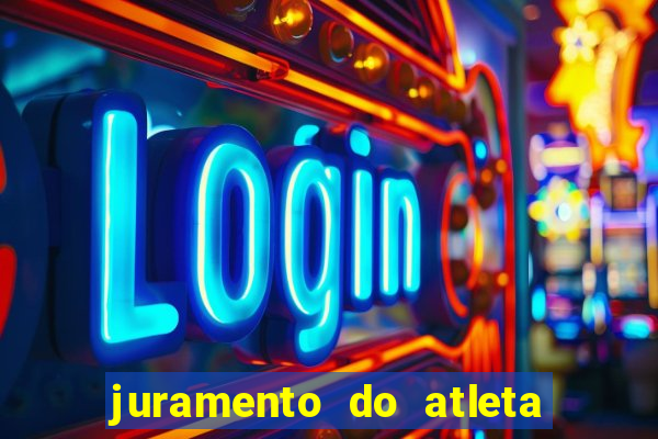 juramento do atleta jogos internos