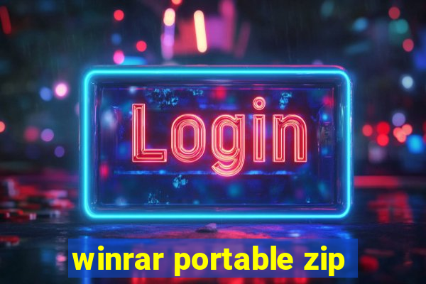 winrar portable zip