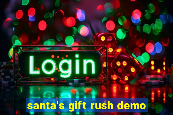 santa's gift rush demo