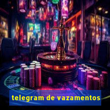 telegram de vazamentos