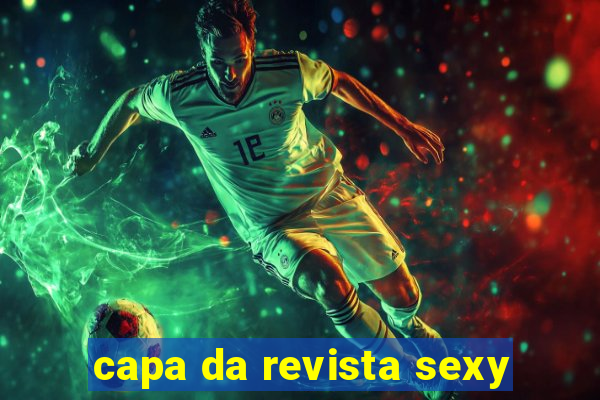 capa da revista sexy