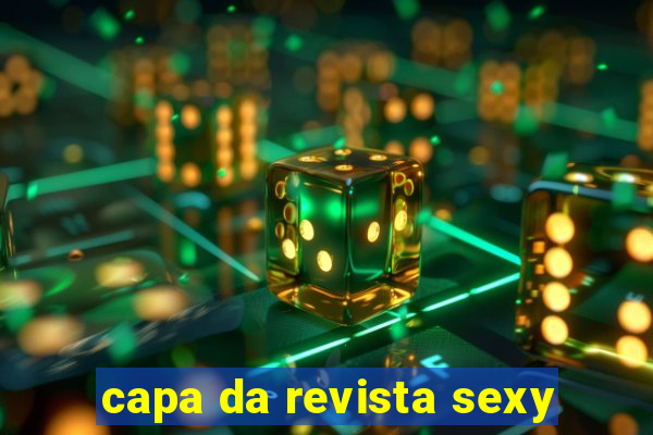 capa da revista sexy