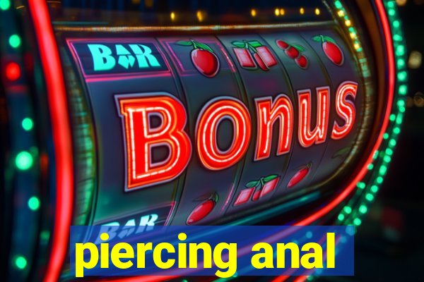 piercing anal