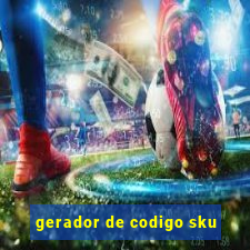 gerador de codigo sku