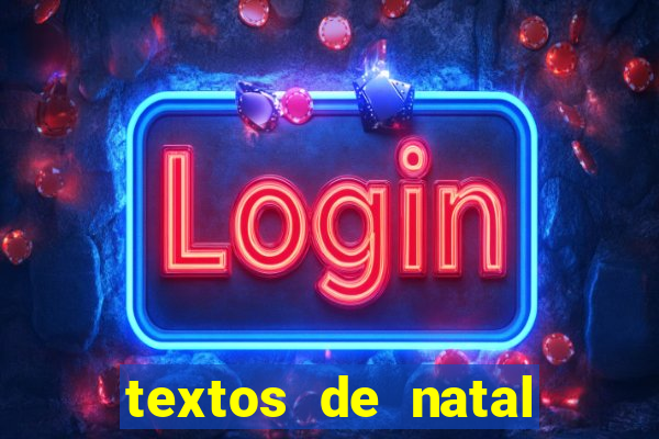 textos de natal para imprimir