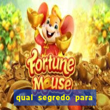 qual segredo para ganhar no minas cap