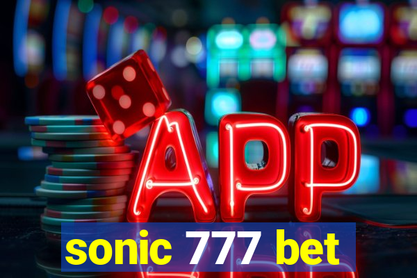 sonic 777 bet