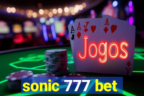 sonic 777 bet