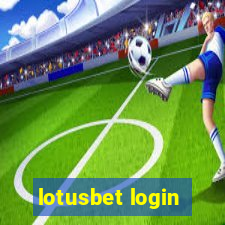 lotusbet login