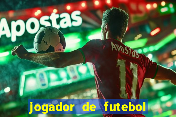 jogador de futebol de pau duro