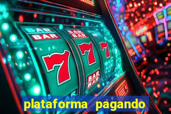 plataforma pagando no cadastro