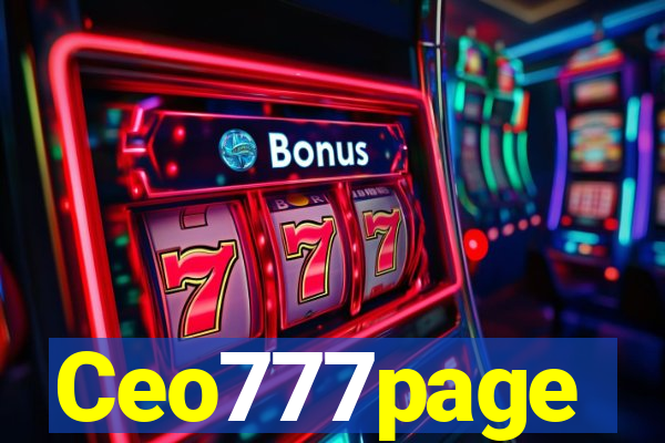 Ceo777page