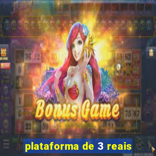 plataforma de 3 reais