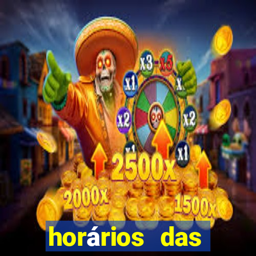 horários das plataformas de jogos