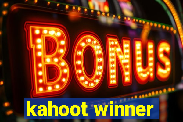 kahoot winner