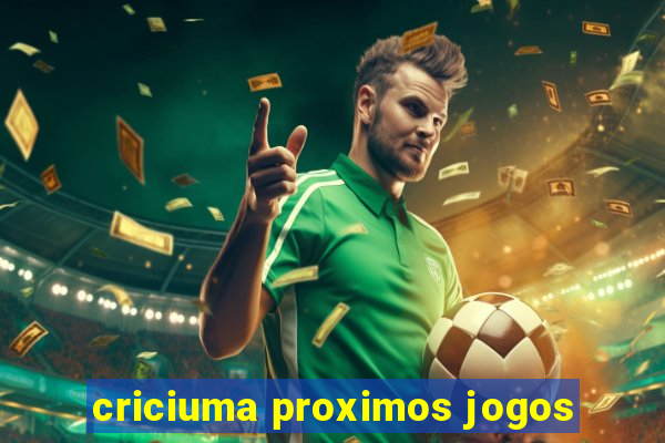 criciuma proximos jogos